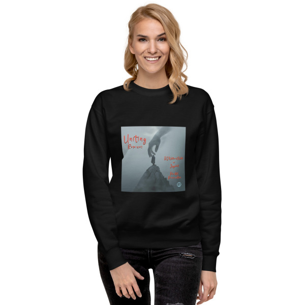 "Uniting - Remixes" by Electronic Rhythm - Unisex Premium Sweatshirt - Image 4