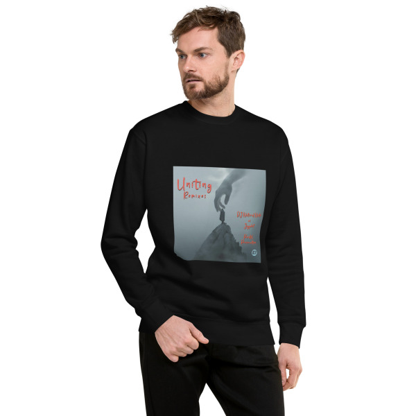 "Uniting - Remixes" by Electronic Rhythm - Unisex Premium Sweatshirt - Image 2