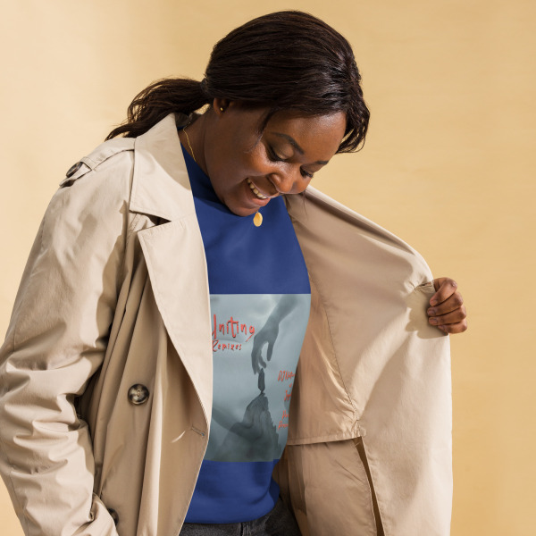 "Uniting" Remixes by Electronic Rhythm - Unisex Premium Sweatshirt - Image 13