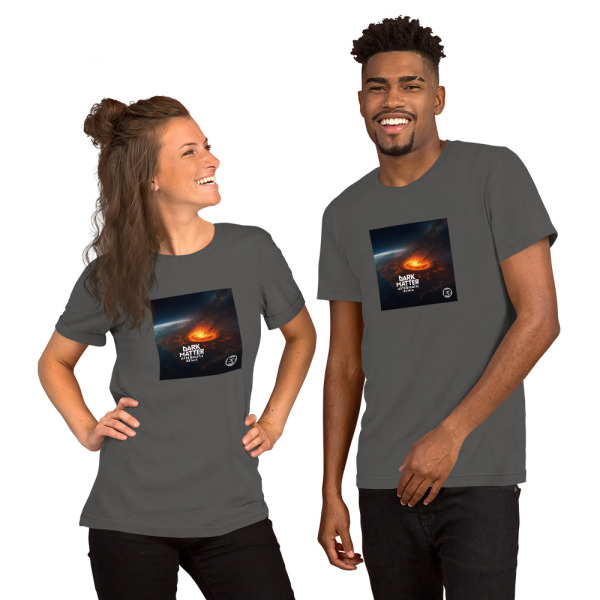 "Dark Matter-Aftermath Remix" by Electronic Rhythm - Unisex t-shirt - Image 2