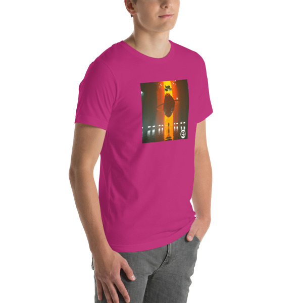 "Dark Matter" by Electronic Rhythm - Unisex T-Shirt - Image 44
