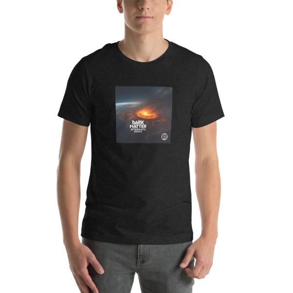 "Dark Matter-Aftermath Remix" by Electronic Rhythm - Unisex t-shirt - Image 3