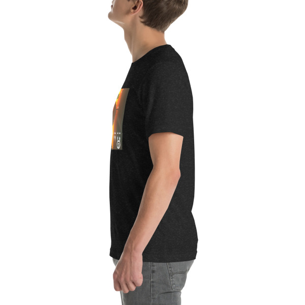 "Dark Matter" by Electronic Rhythm - Unisex T-Shirt - Image 5
