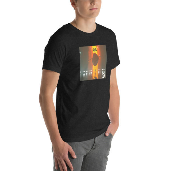 "Dark Matter" by Electronic Rhythm - Unisex T-Shirt - Image 8