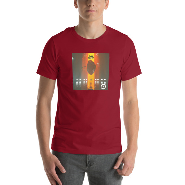 "Dark Matter" by Electronic Rhythm - Unisex T-Shirt - Image 15