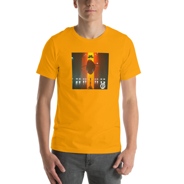"Dark Matter" by Electronic Rhythm - Unisex T-Shirt - Image 75