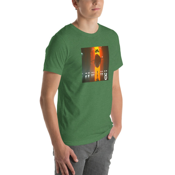 "Dark Matter" by Electronic Rhythm - Unisex T-Shirt - Image 60