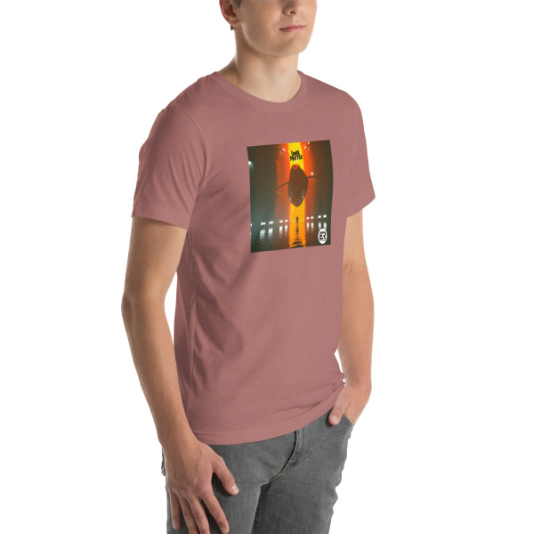 "Dark Matter" by Electronic Rhythm - Unisex T-Shirt - Image 68