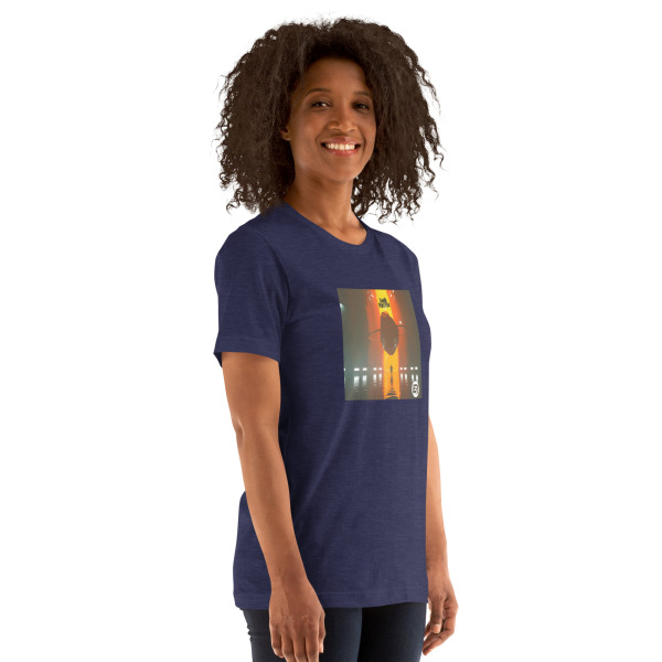 "Dark Matter" by Electronic Rhythm - Unisex T-Shirt - Image 2