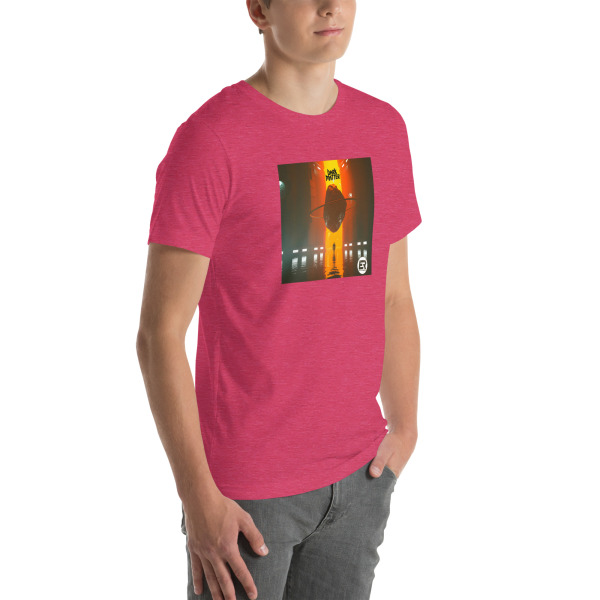 "Dark Matter" by Electronic Rhythm - Unisex T-Shirt - Image 56