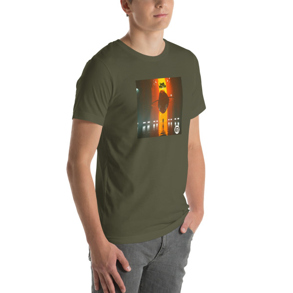 "Dark Matter" by Electronic Rhythm - Unisex T-Shirt - Image 38