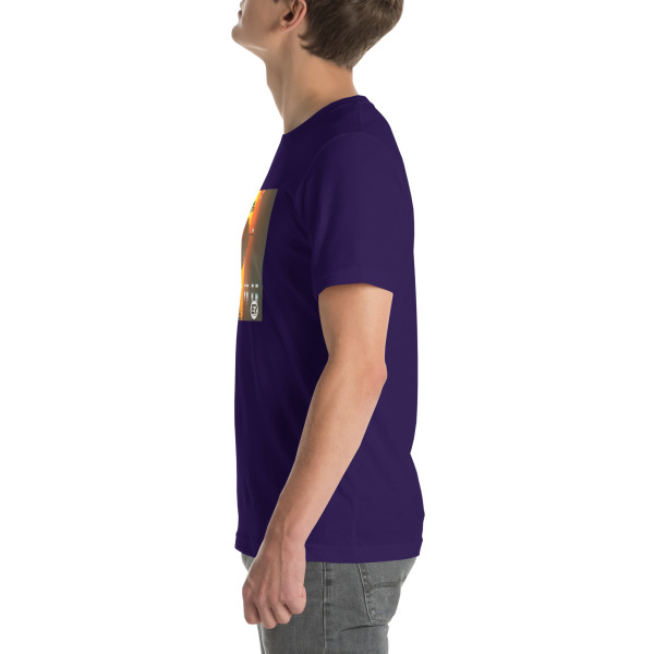 "Dark Matter" by Electronic Rhythm - Unisex T-Shirt - Image 9