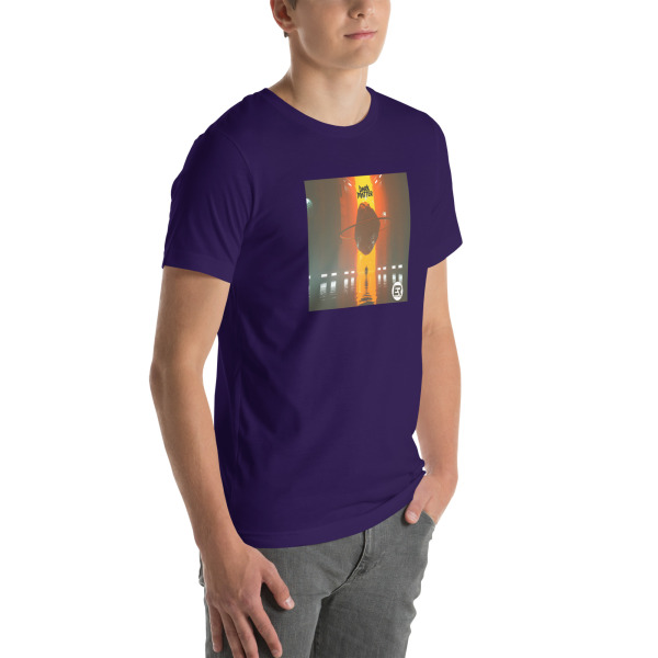 "Dark Matter" by Electronic Rhythm - Unisex T-Shirt - Image 12